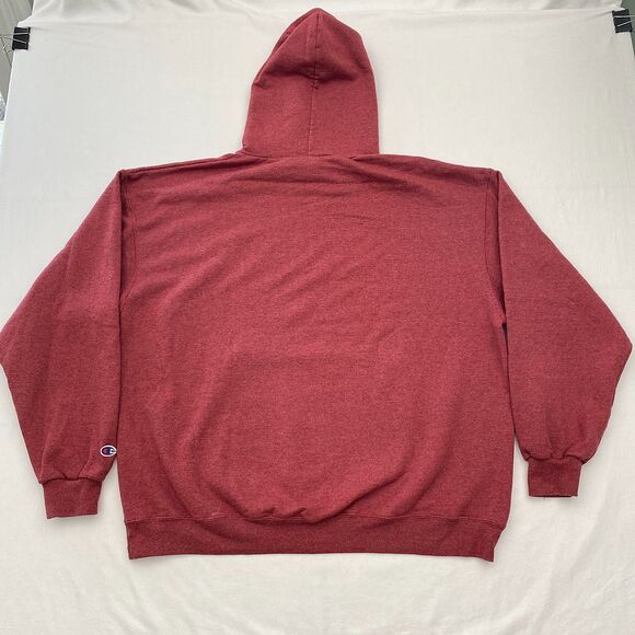 Champion US Open Hoodie Sweatshirt Red 2009 Championship Tennis Sporty Mens 2XL - Picture 4 of 10